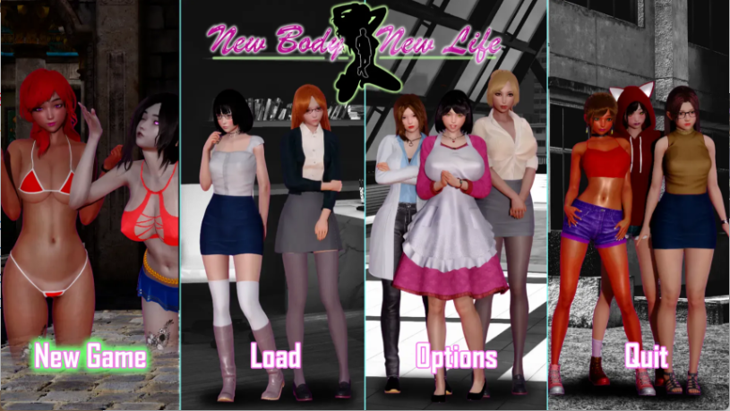 【亚洲风SLG/汉化/动态】新身体 – 新生活重制版 New Body – New Life Remake V0.17 PC+安卓双端汉化版 百度+UC/4.51G