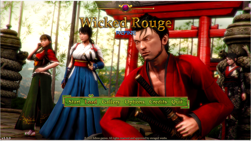 【亚洲风RPG/汉化/动态】邪恶的红胭脂/邪恶胭脂/Wicked Rouge REFINE V1.1.0 PC+安卓双端海阁机翻汉化版 百度+UC/2.78G