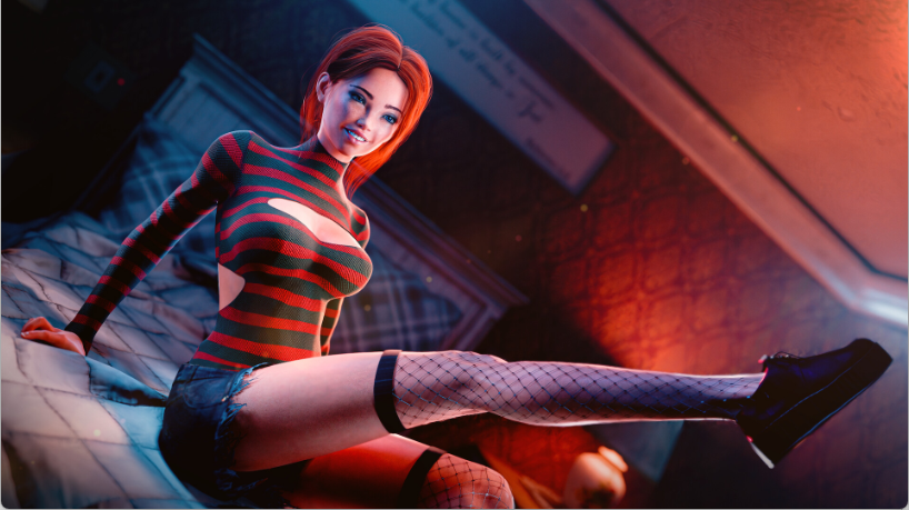 【欧美SLG/中文/3D】性爱魔咒/The Sex Curse V0.1 官方中文版 百度+UC/5.18G