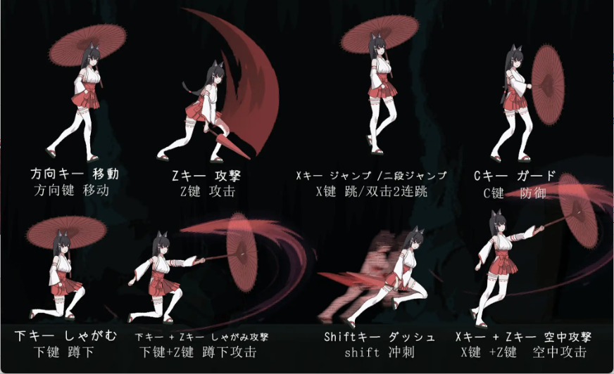 【日式ACT/中文/像素】退魔巫女-异种淫狱/退魔巫女-異種淫獄 官方中文版 百度+UC/41.6m
