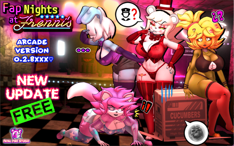 【3D/汉化/动态】玩具熊的午夜后宫/FAP NIGHTS AT FRENNIS V0.22故事版本 汉化版 百度+UC/2.09G
