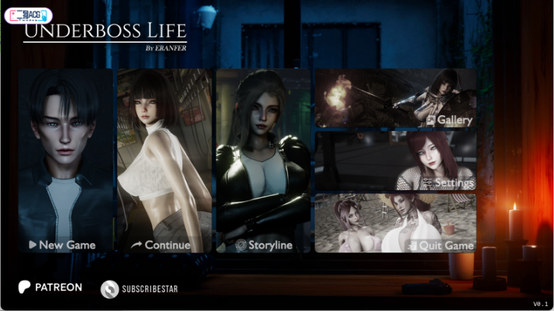 【亚洲风SLG/汉化/动态】副手人生/Underboss Life V0.1 PC+安卓双端汉化版 百度+UC/1.19G