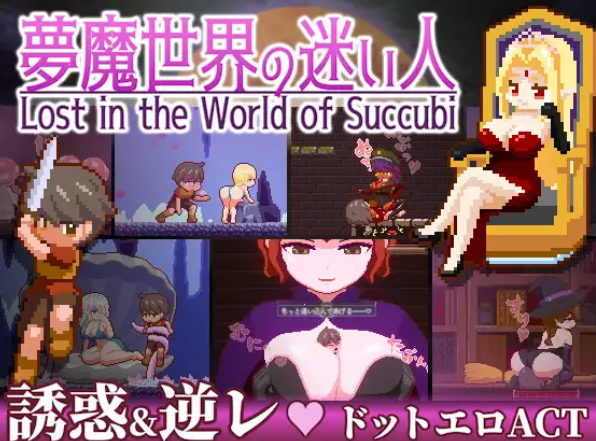 【日式ACT/中文/动态】梦魇世界的迷途人/梦魔世界的迷惑人/夢魔世界の迷い人/Lost in the World of Succubi V1.04 PC+安卓双端官方中文版 百度+UC/237M