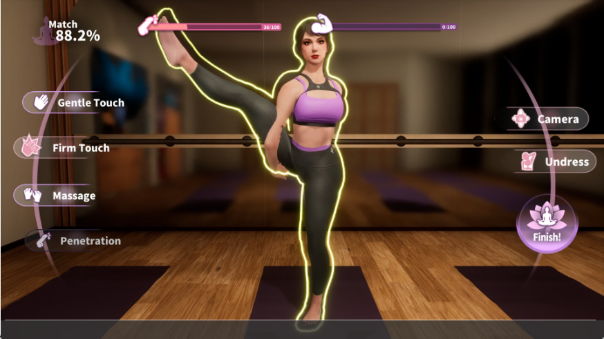 【欧美SLG/3D/中文/动态】紧绷情欲瑜珈/God of Yoga Steam官方中文步兵版 百度+UC/11.7G