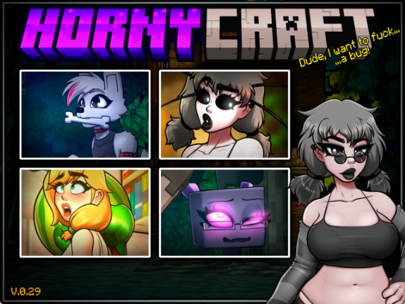 【欧美SLG/汉化/同人】我的世界H版：我的湿界/Horny Craft V0.29.1 PC+安卓双端汉化版 百度+UC/4.97G