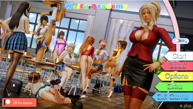 【欧美大作SLG/汉化/动态】二次元老婆学院/Waifu Academy V0.13.5 PC+安卓双端汉化版 百度+UC/8.28G