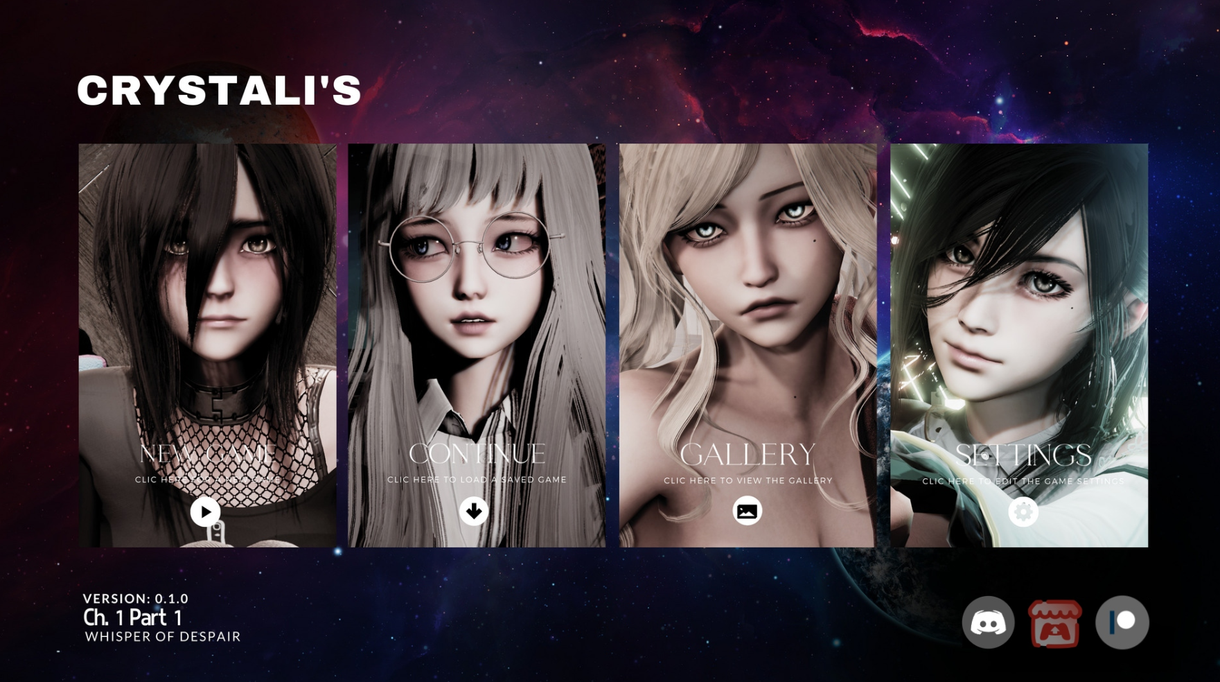 【亚洲风SLG/汉化】水晶/CrystaLis Ch.1 V0.1.0 PC+安卓双端汉化版 百度+UC/1.85G