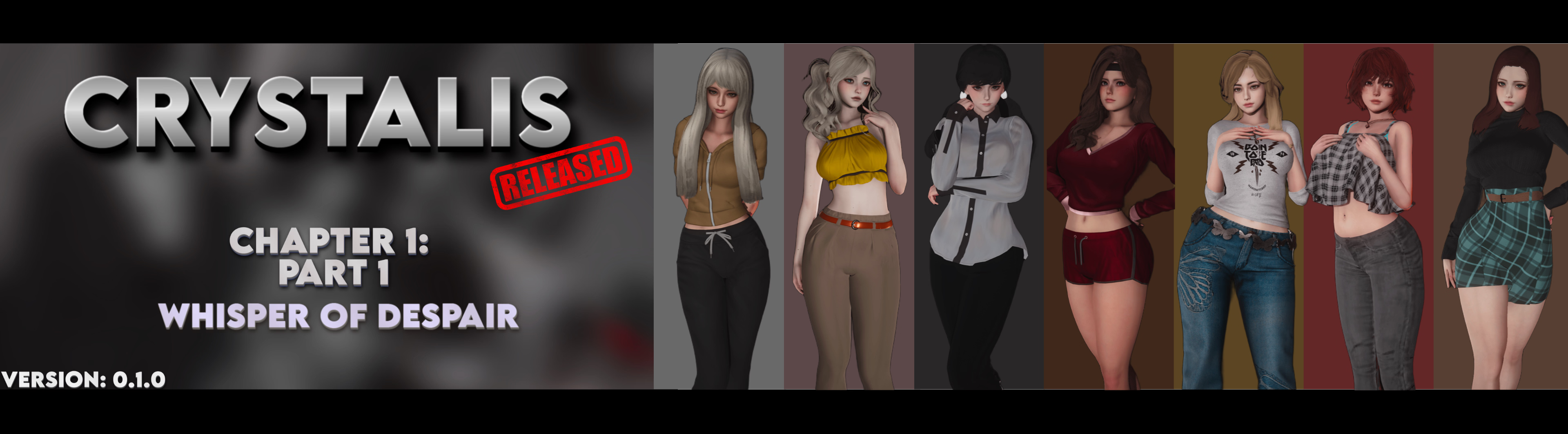 【亚洲风SLG/汉化】水晶/CrystaLis Ch.1 V0.1.0 PC+安卓双端汉化版 百度+UC/1.85G