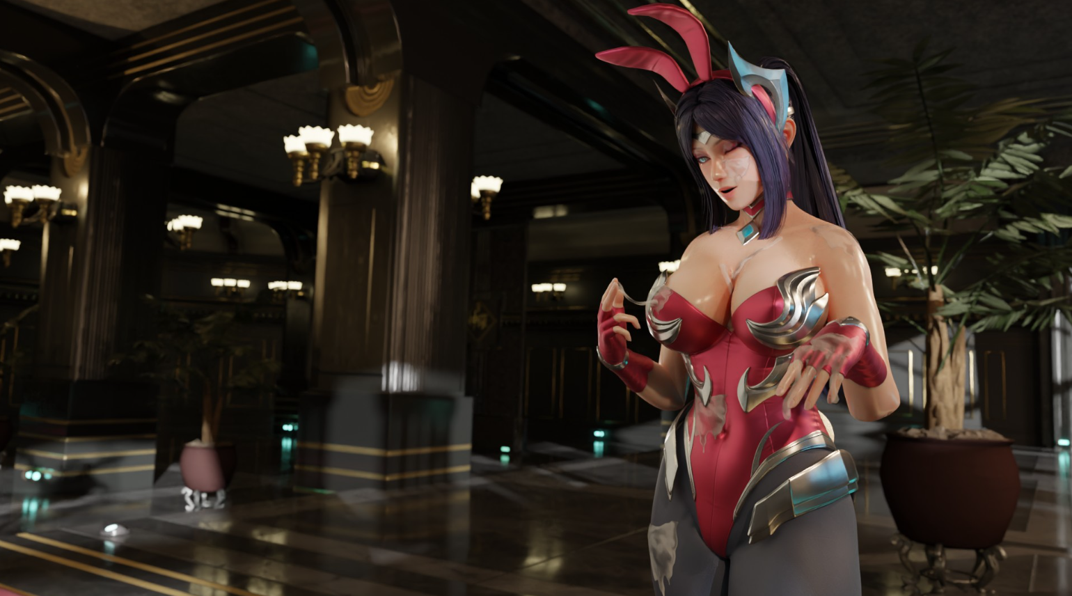 【同人SLG/汉化/动态】困在我的游戏里/Stuck in My Game V0.5.2 PC+安卓双端汉化版 百度+UC/684M
