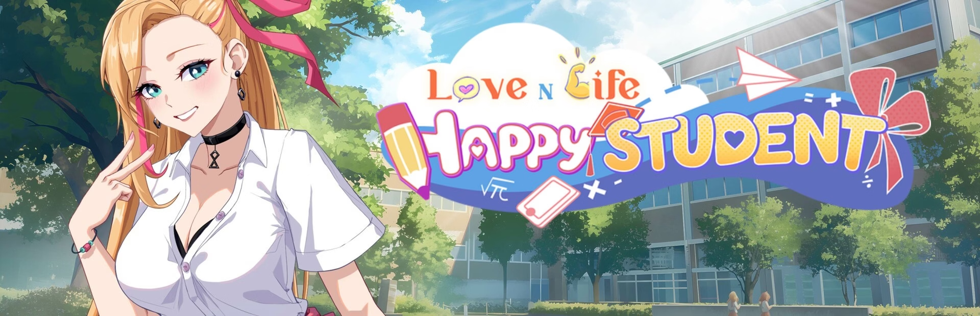 【互动SLG/中文/动态】爱与生活：幸福学生/Love n Life Happy Student V1.01 官方中文版 百度+UC/8.19G