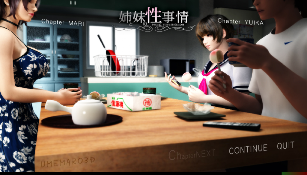 【日式3D/SLG/中文/动态/梅麻吕】姐姐和妹妹的性事！PC+安卓双端汉化版+解码动画 百度+UC/4.17G